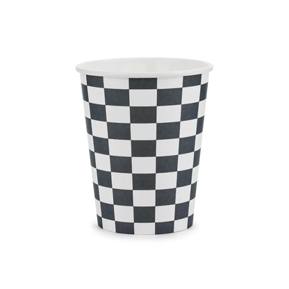 6 kartonnen bekers Trend - 220ml - Raceauto's