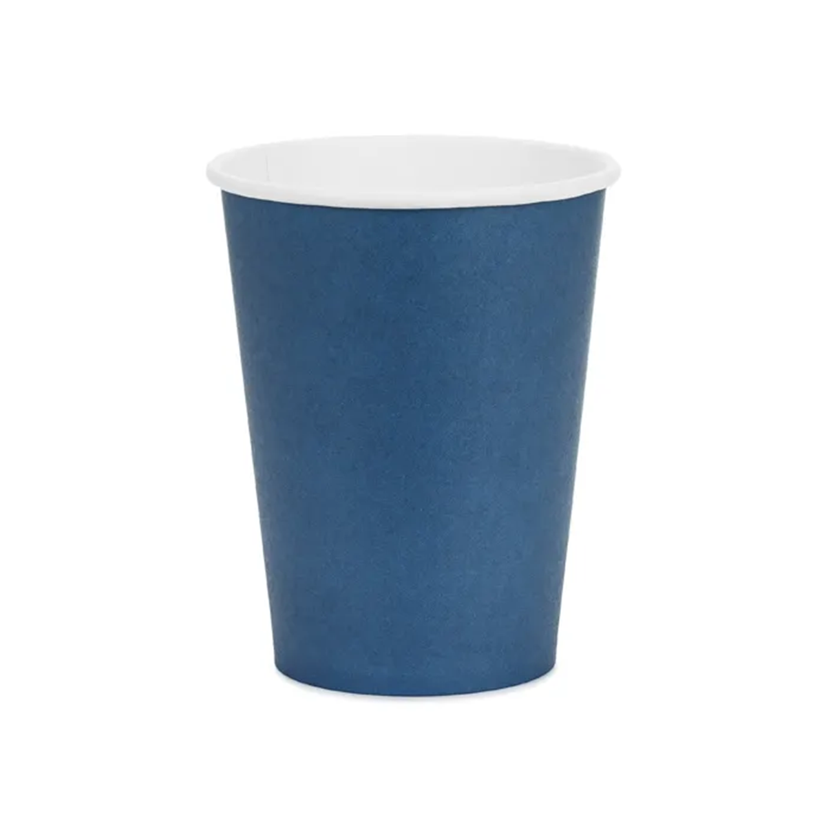 6 gobelets en carton - Bleu foncé - 250ml