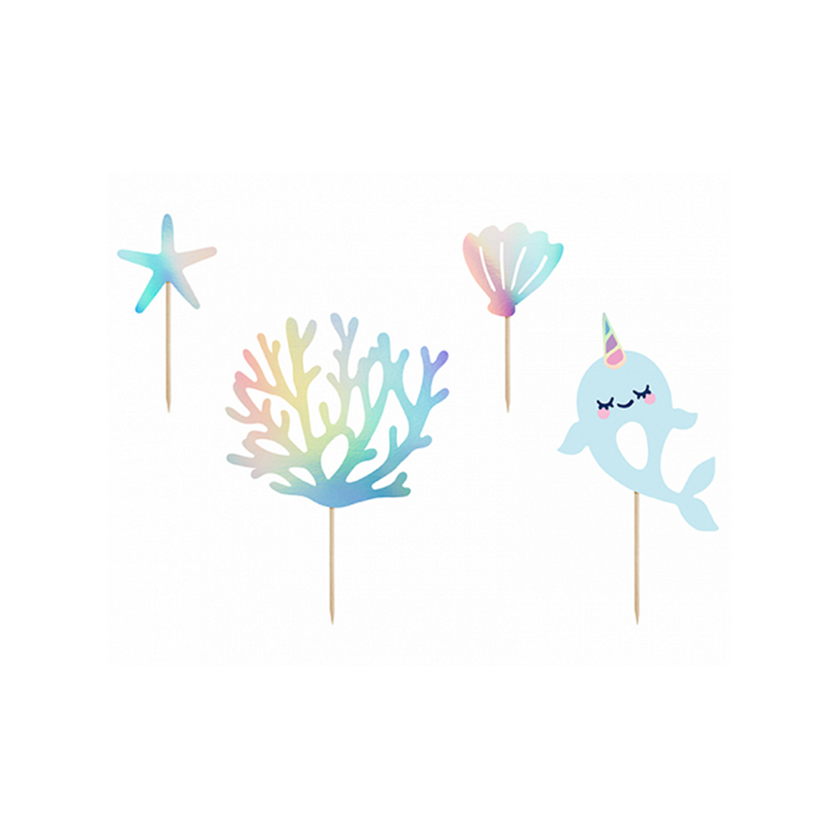 4 Cake Topper - Narval