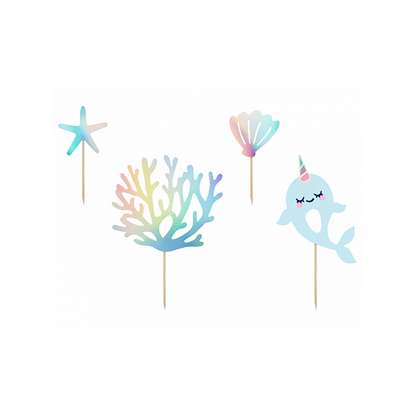 4 Cake Topper - Narval