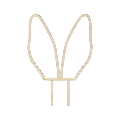 1 Cake topper oreilles de lapin