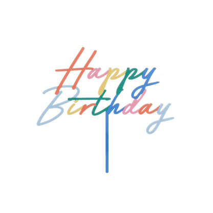 1 Taarttopper - Happy Birthday - Mix