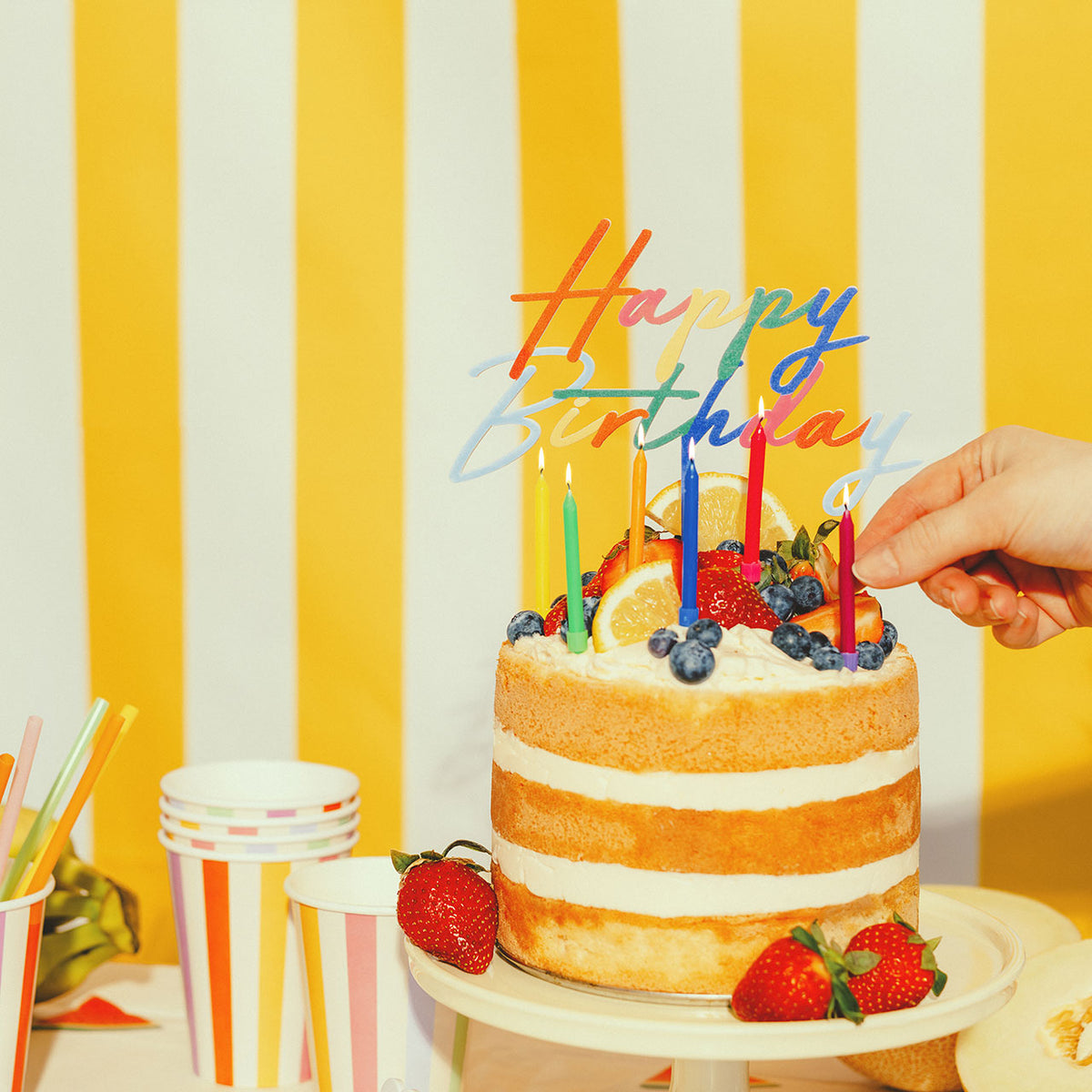 1 Taarttopper - Happy Birthday - Mix