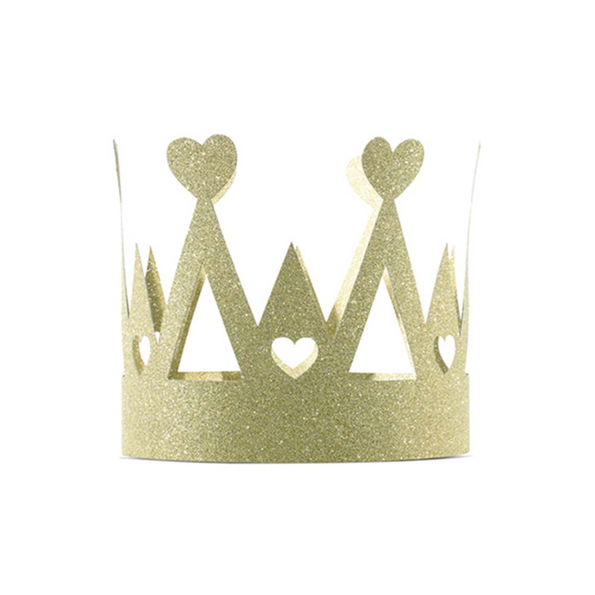 1 Couronne de fête - Princesse - Doré