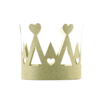 1 Couronne de fête - Princesse - Doré