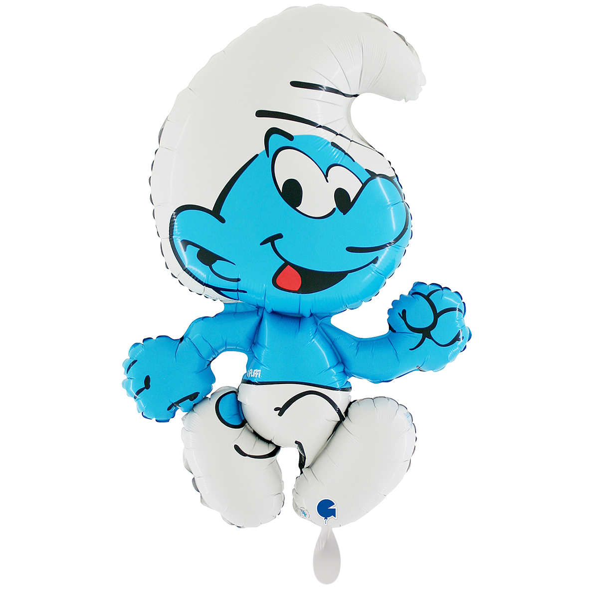 1 Ballon XXL - De Smurfen - Smurf