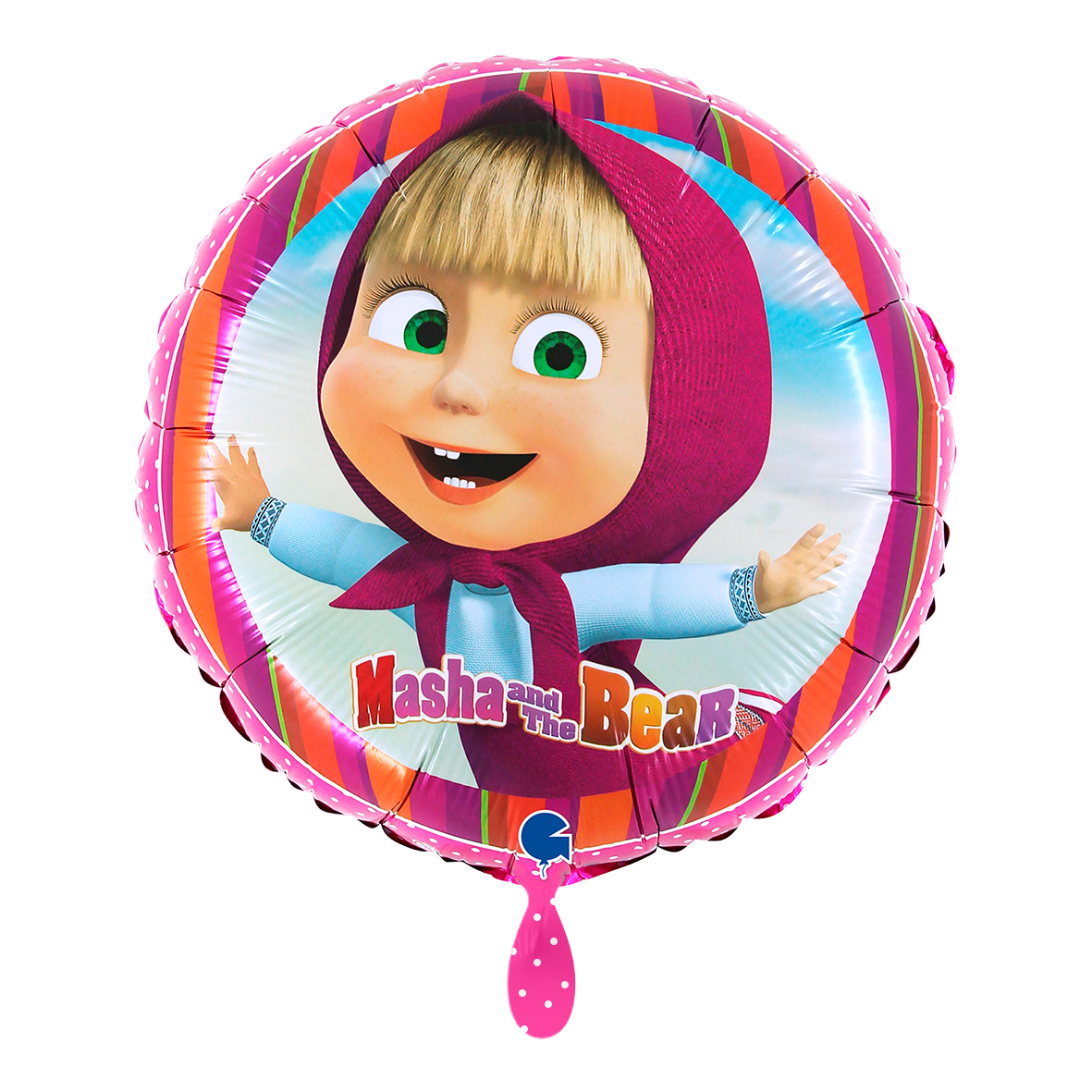 1 Ballon - Masha & Michka