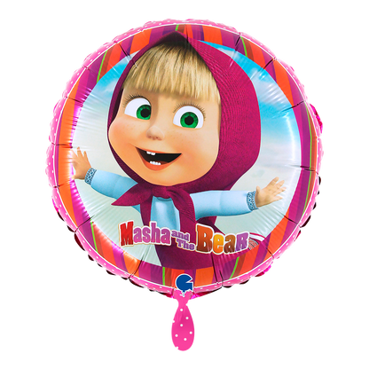 1 Ballon - Masha & Michka