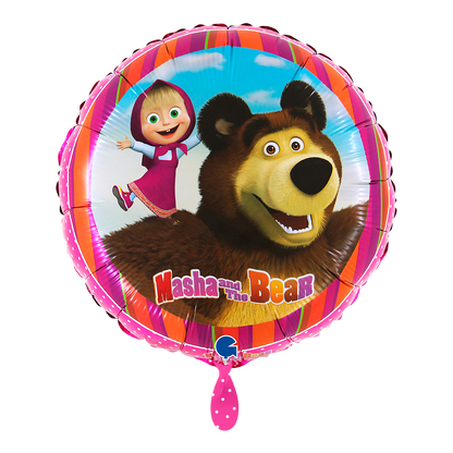 1 Ballon - Masha & Michka