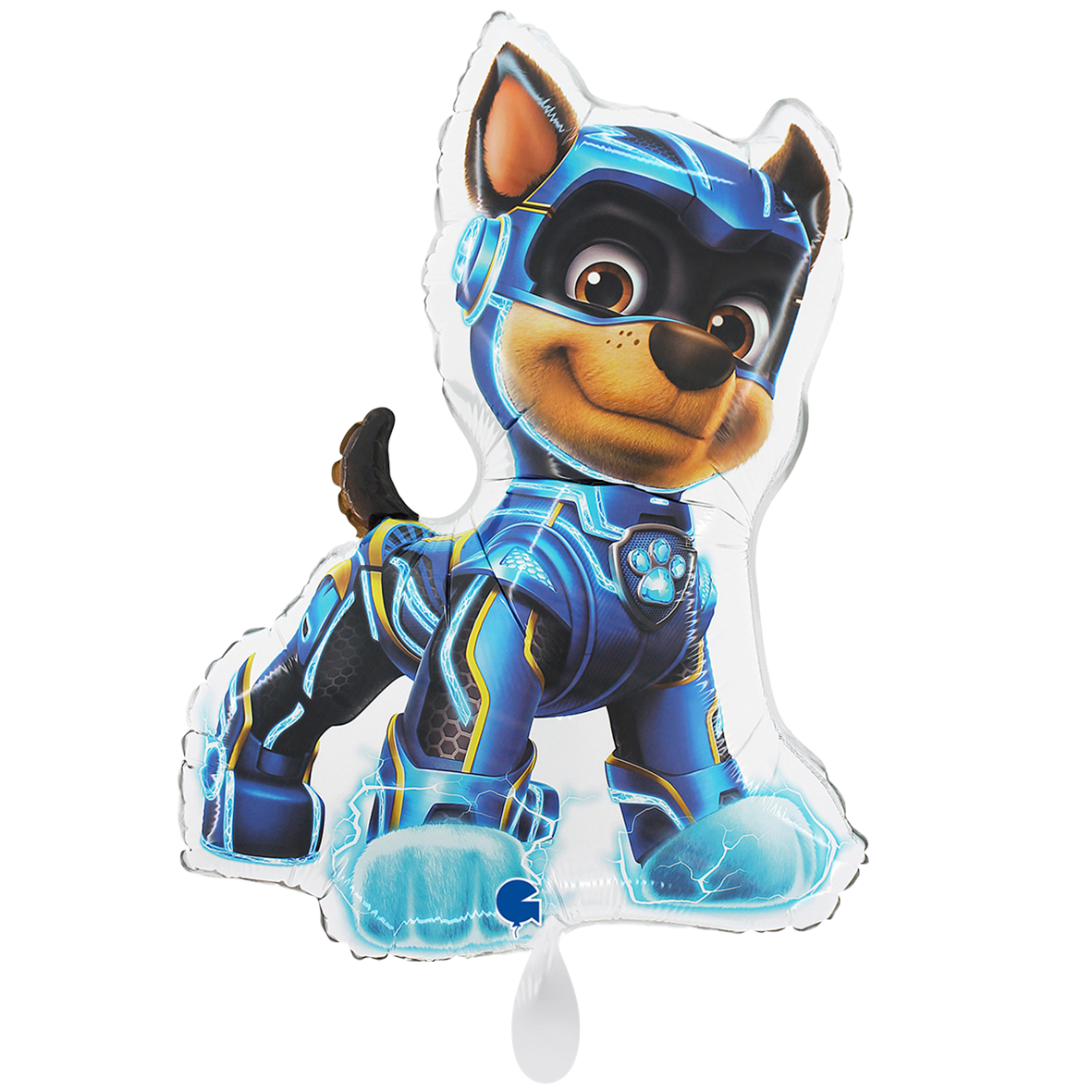 1 Ballon XXL - Pat' Patrouille Super Chiots - Chase Blanc