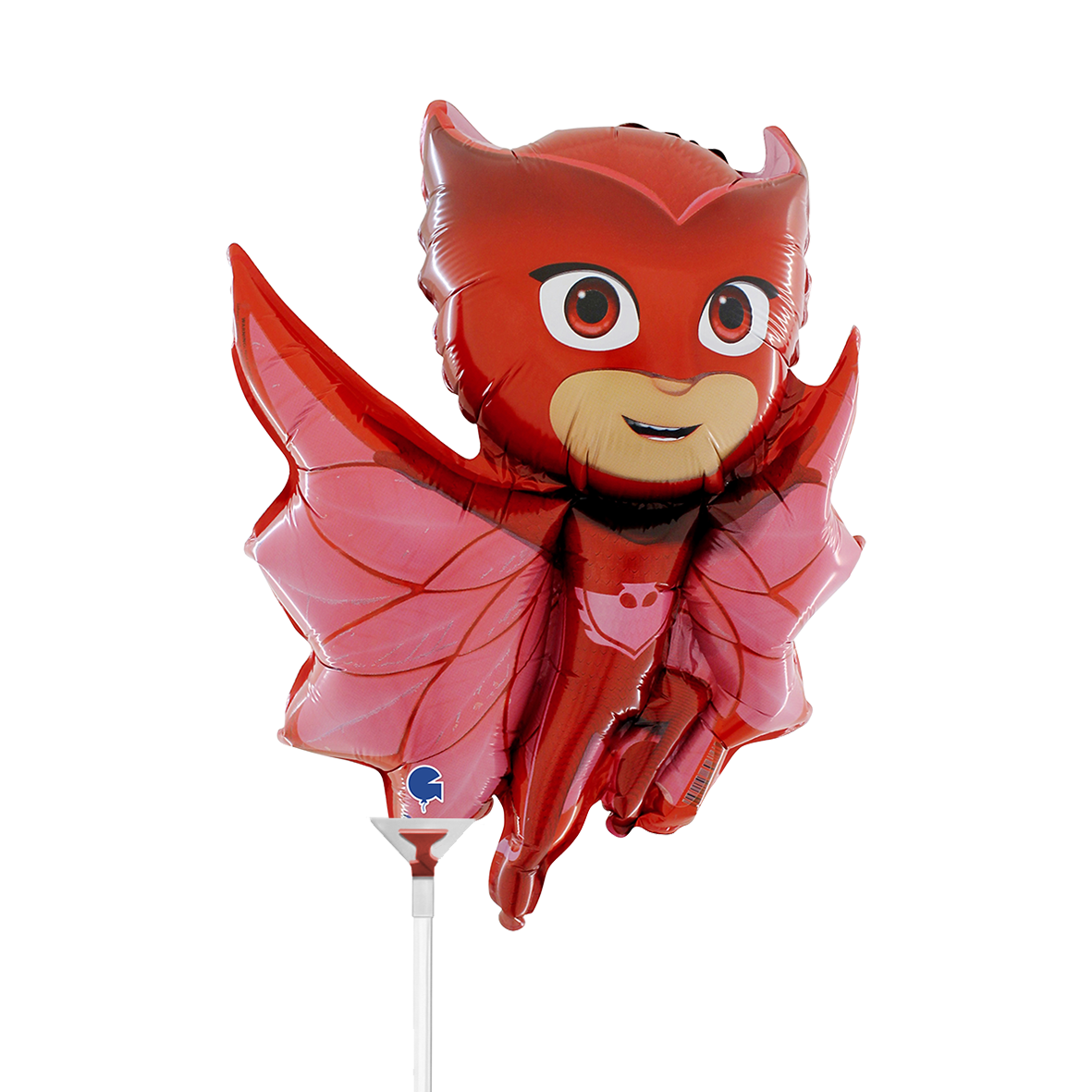 10 Miniballonnen Luchtgevuld - PJ Masks - Owlette (Onverpakt)