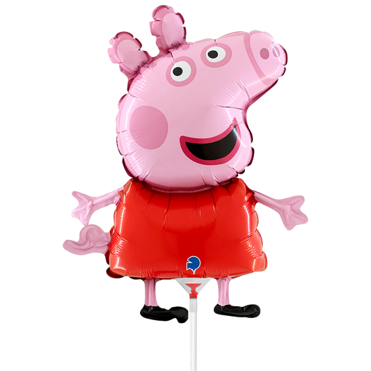 10 Miniballonnen Airfilled - Peppa Pig (Onverpakt)