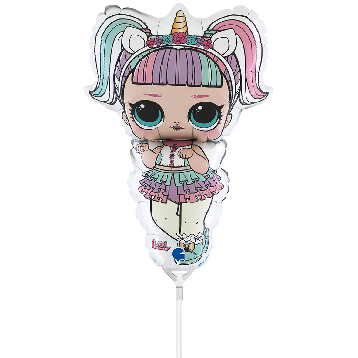 10 mini-ballons à air - LOL Surprise - Licorne (Non emballé)