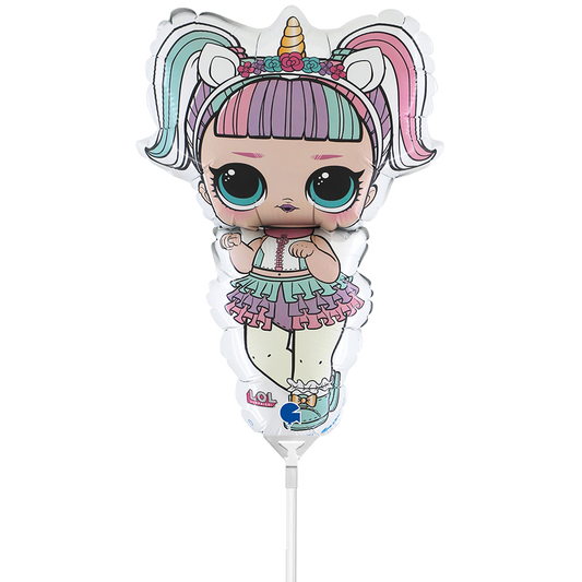 10 mini-ballons à air - LOL Surprise - Licorne (Non emballé)