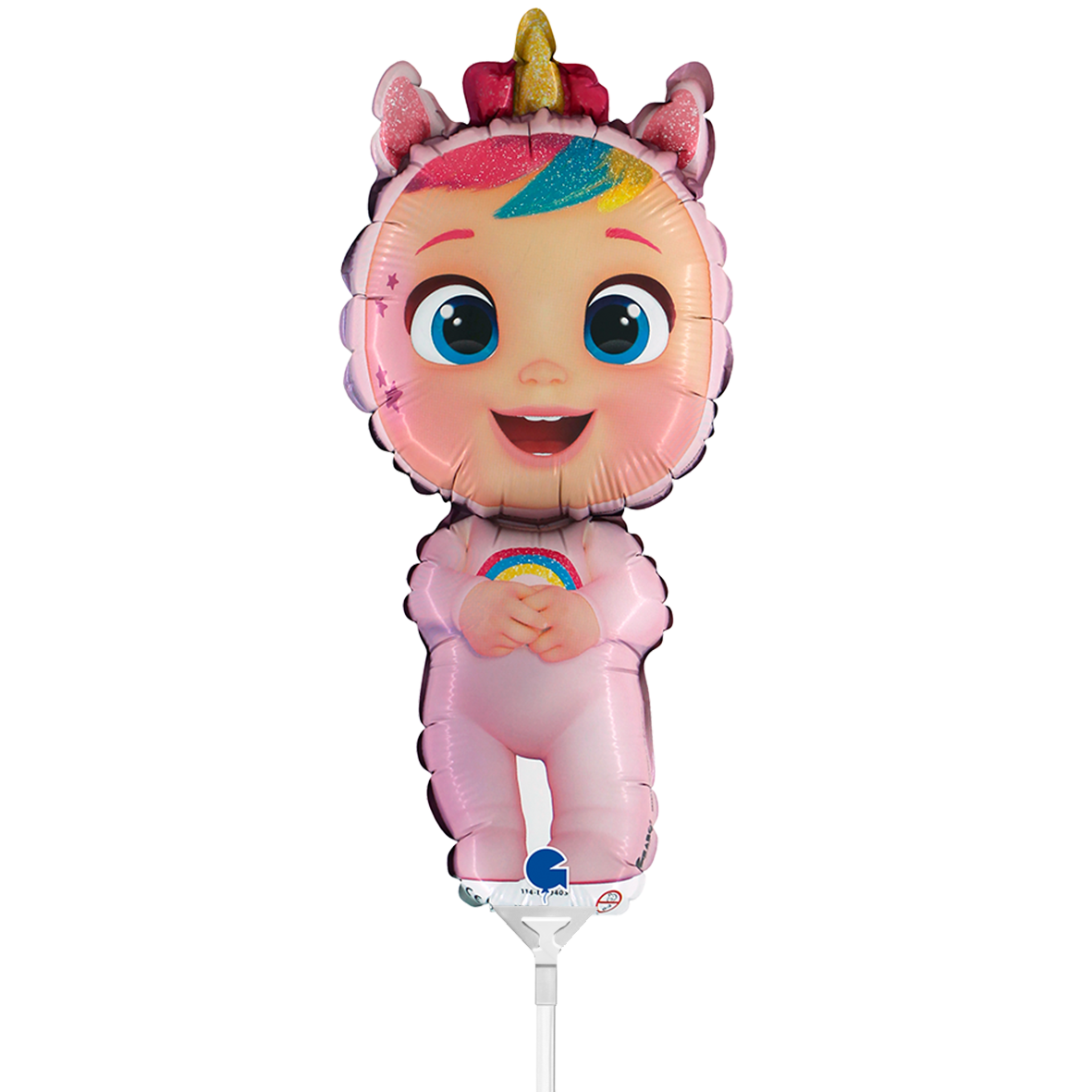 10 Miniballonnen Luchtgevuld - Cry Babies - Dreamy (Onverpakt)