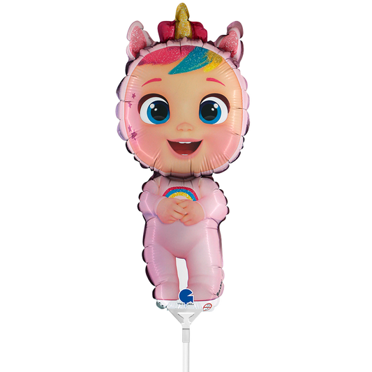 10 Miniballonnen Luchtgevuld - Cry Babies - Dreamy (Onverpakt)