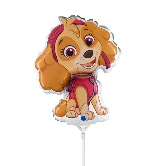 10 Mini-ballons gonflables - Pat' Patrouille - Skye (Non emballés)