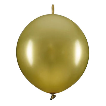 20 ballons de guirlande - Ø 33cm - Or