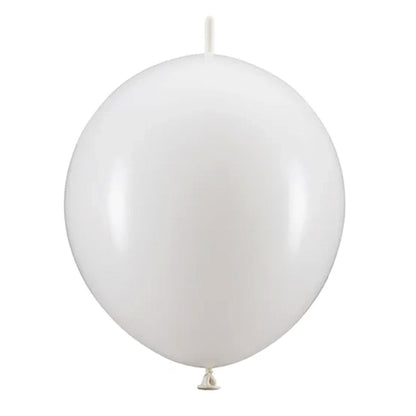 20 ballons guirlande - Ø 33cm - Blanc