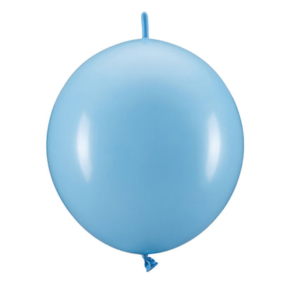 20 Slingerballonnen - Ø 33cm - Lichtblauw