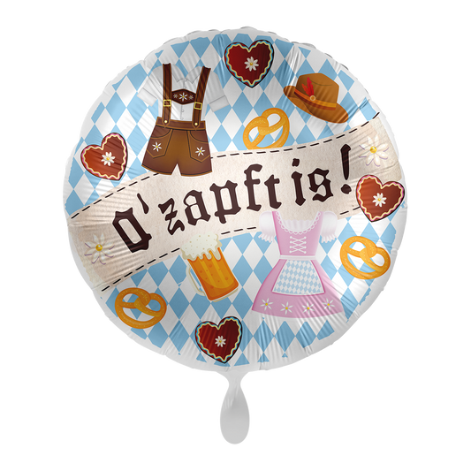 1 Ballon - O' zapft is! Dirndl & Lederhos - DEU