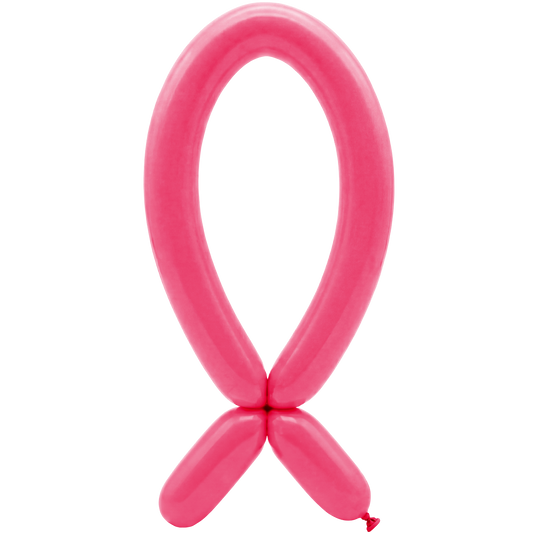 50 Modelballonnen - Tuit omhoog - 5x152cm - Fuchsia
