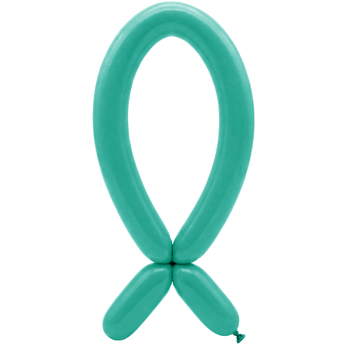 50 Ballons à modeler - Buse vers le haut - 5x152cm - Aquamarina