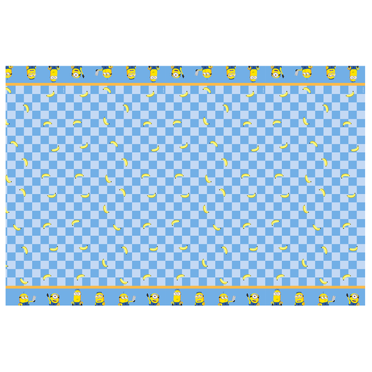 1 nappe en papier - Minions