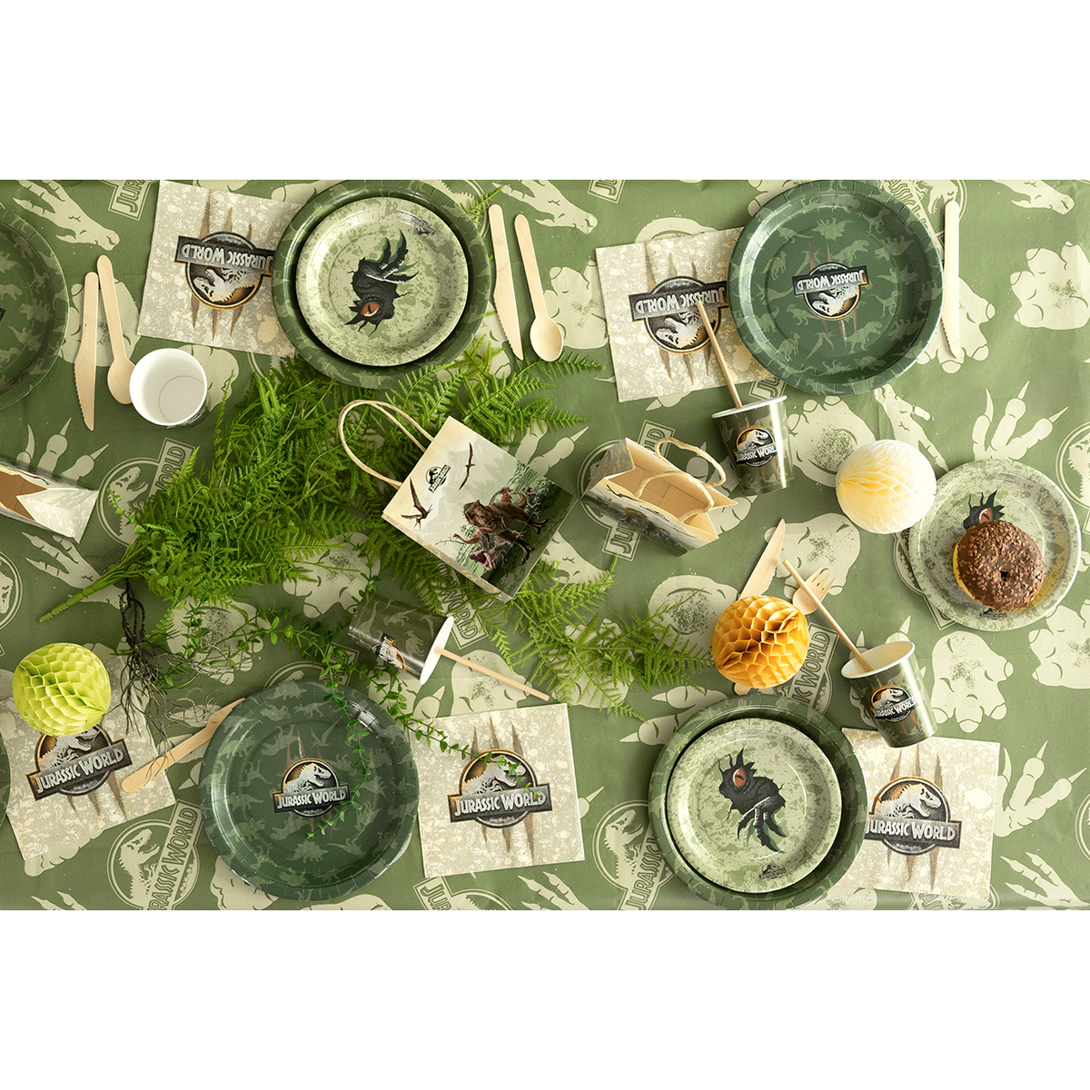 1 nappe en papier - Jurassic World