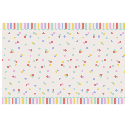 1 Tafelkleed - Confetti