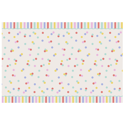 1 Tafelkleed - Confetti