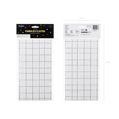 1 Nappe en papier - Carreaux