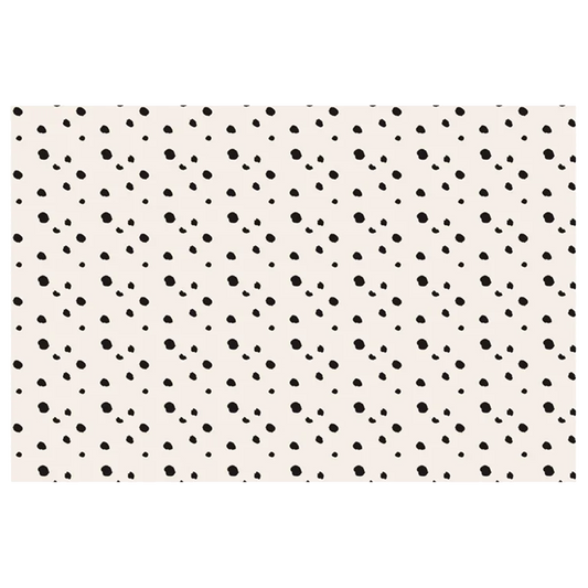 1 papieren tafelkleed - Dog Dots
