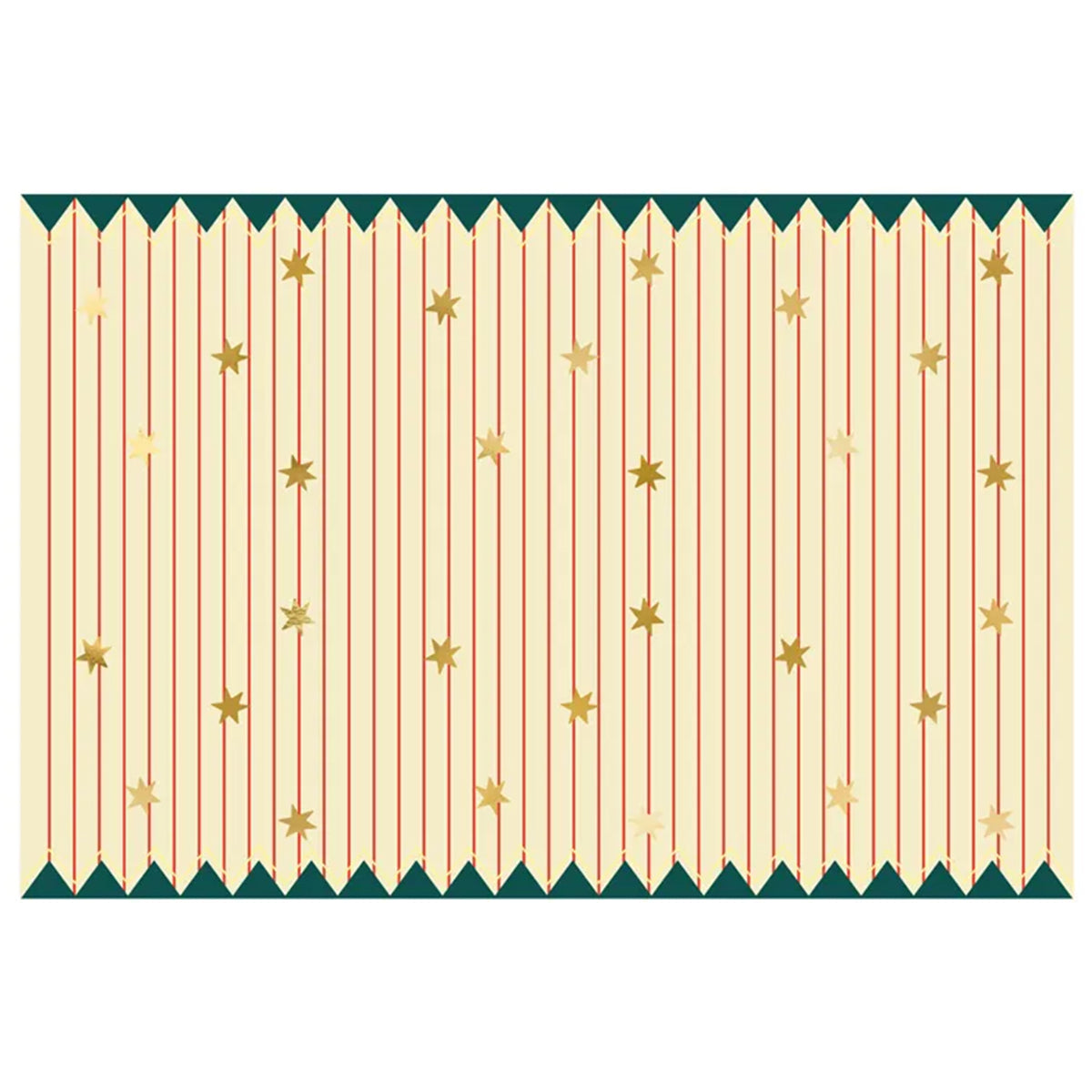 1 nappe en papier - Thin Stripes and Stars