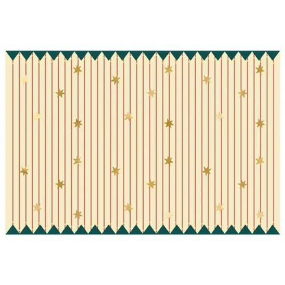 1 nappe en papier - Thin Stripes and Stars
