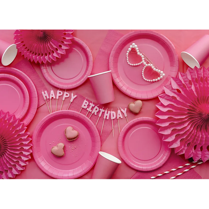1 nappe - Rose foncé