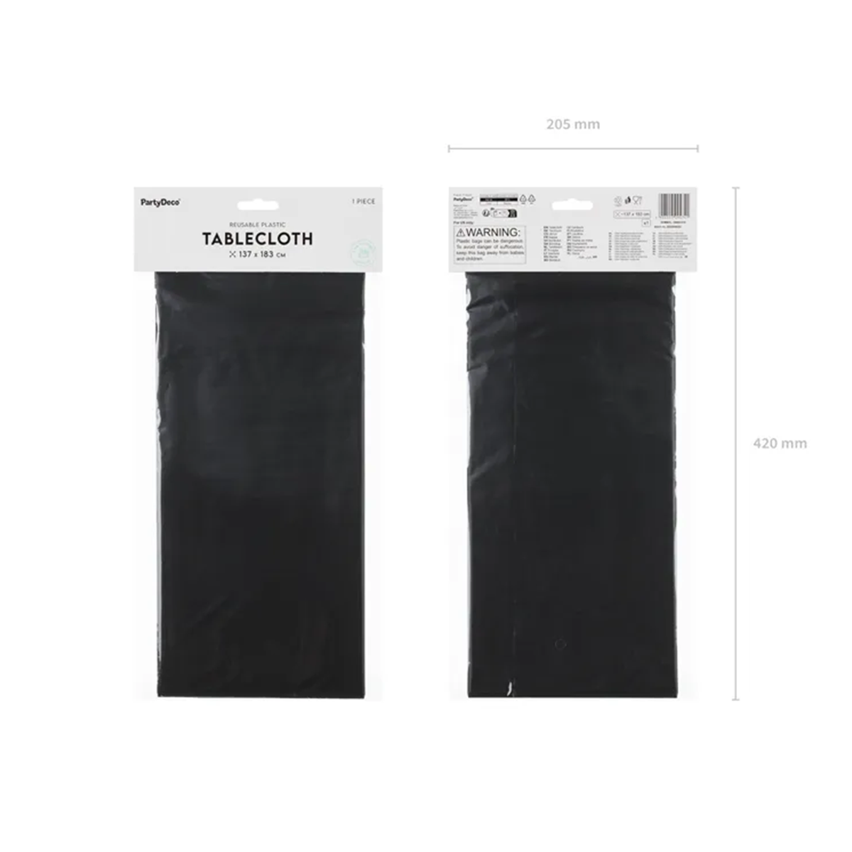 1 nappe - Noir