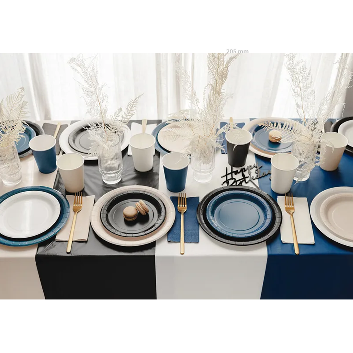 1 Nappe - Bleu foncé