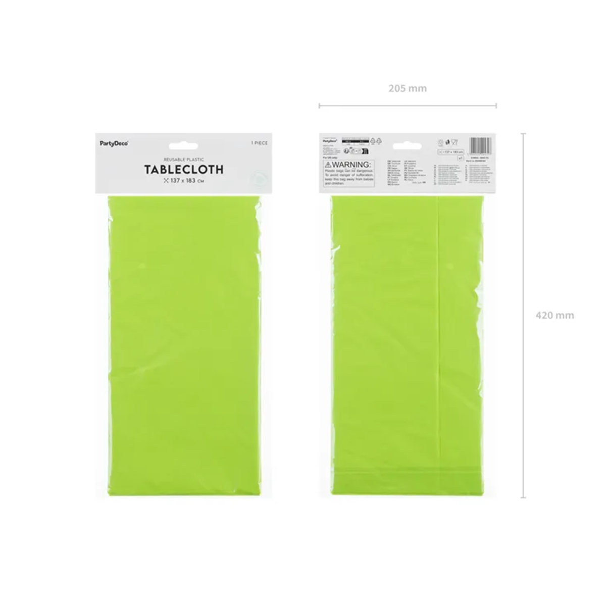 1 nappe - Vert clair