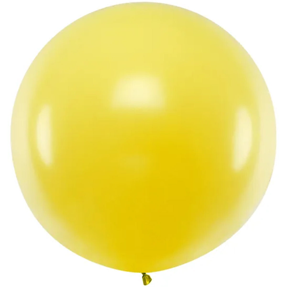 1 Reuzenballon - Ø 1m - Geel