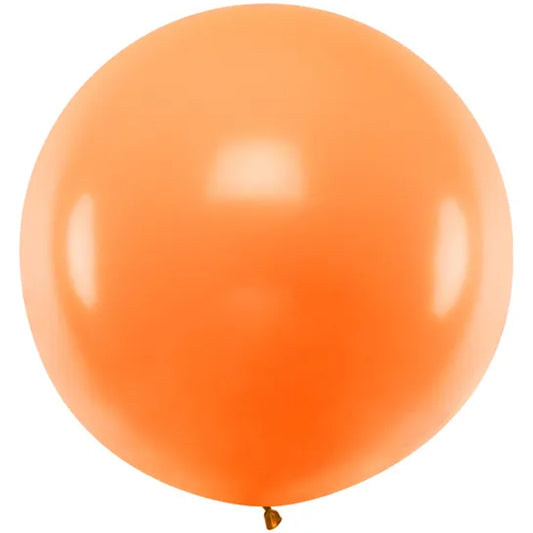 1 Reuzenballon - Ø 1m - Oranje