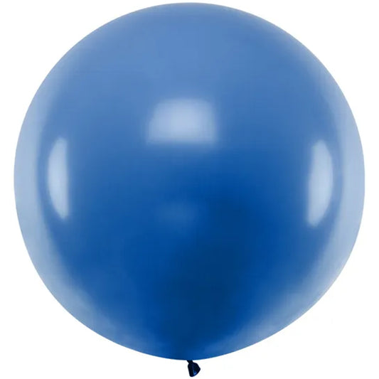 1 reuzenballon - Ø 1 m - blauw