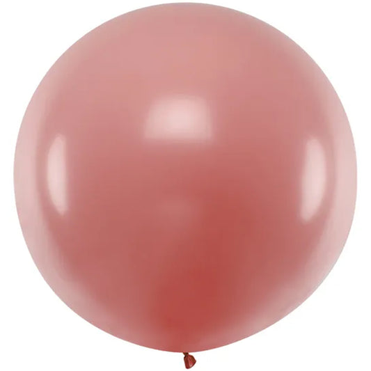 1 Reuzenballon - Ø 1m - Pastel Wild Rose