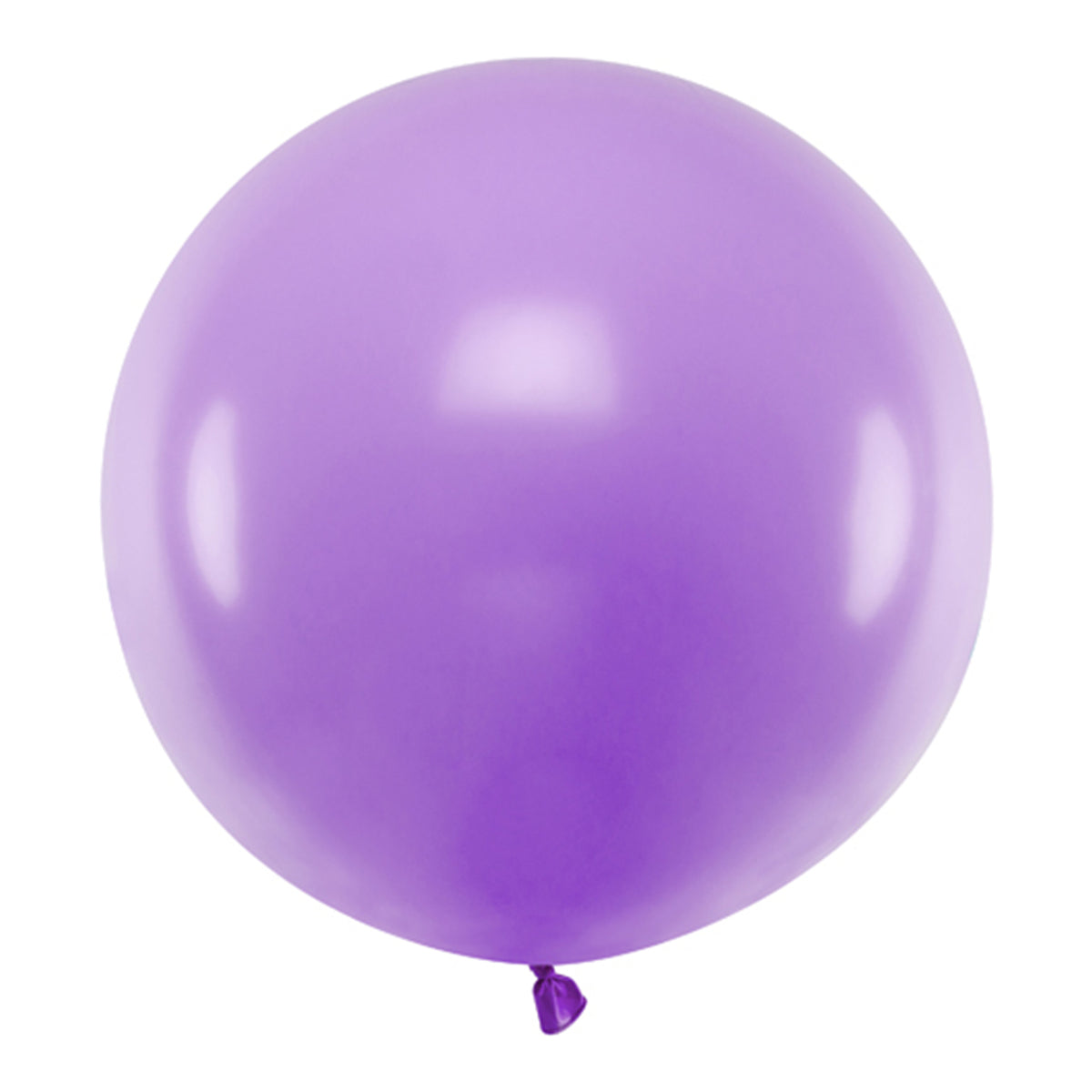 1 Gros ballon - Ø 60cm - Pastel - Bleu lavande