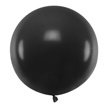1 ballon géant - Ø 60cm - Pastel - Black