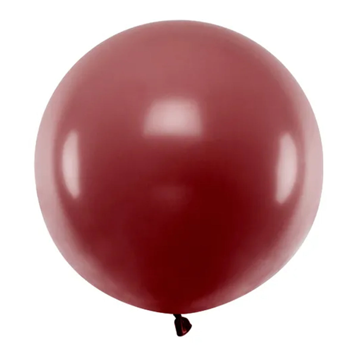 1 reuzenballon - Ø 60 cm - pastel bordeaux