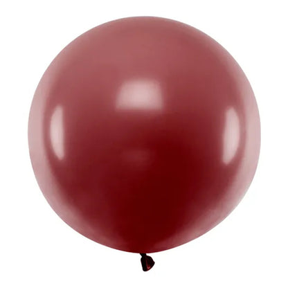 1 reuzenballon - Ø 60 cm - pastel bordeaux