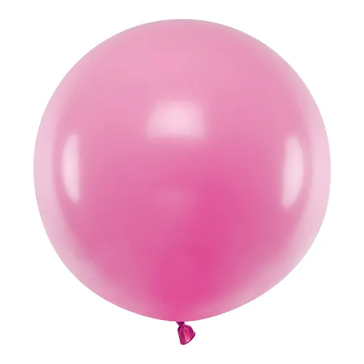 1 Reuzenballon - Ø 60cm - Pastel - Roze