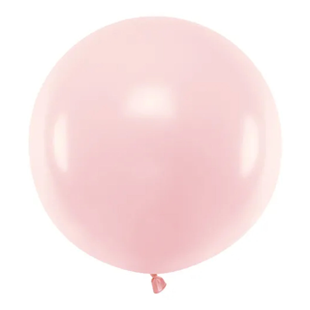 1 Reuzenballon - Ø 60cm - Pastel - Roze