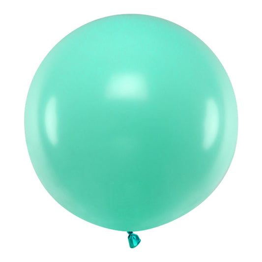 1 ballon géant - Ø 60cm - Pastel - Aigue-marine